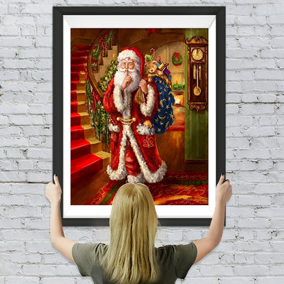 Weihnachtsmann Diamond Painting