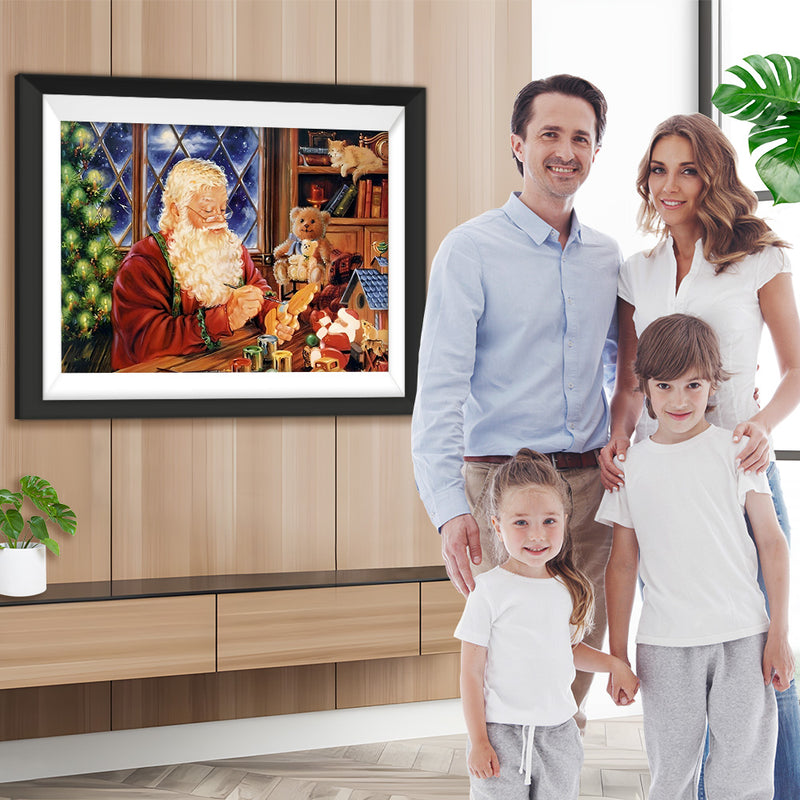 Weihnachtsmann Geschenke Diamond Painting