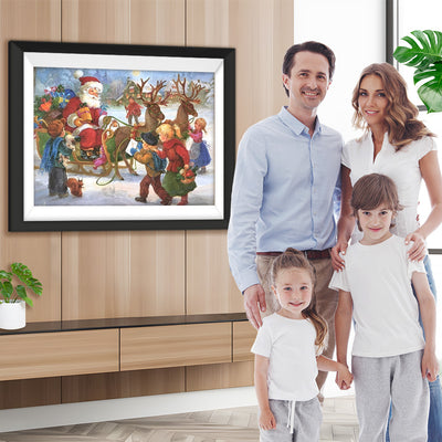 Weihnachtsmann Kinder Diamond Painting