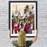 Weihnachtsmarkt Diamond Painting