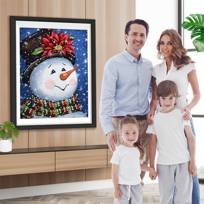 Weihnachtsschneemann Diamond Painting