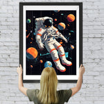 Weltraum-Astronaut Diamond Painting