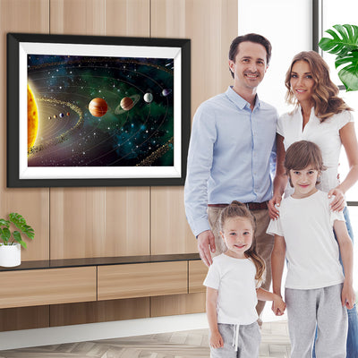 Weltraum Planeten Diamond Painting