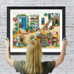 Werkzeuge im Garten Diamond Painting