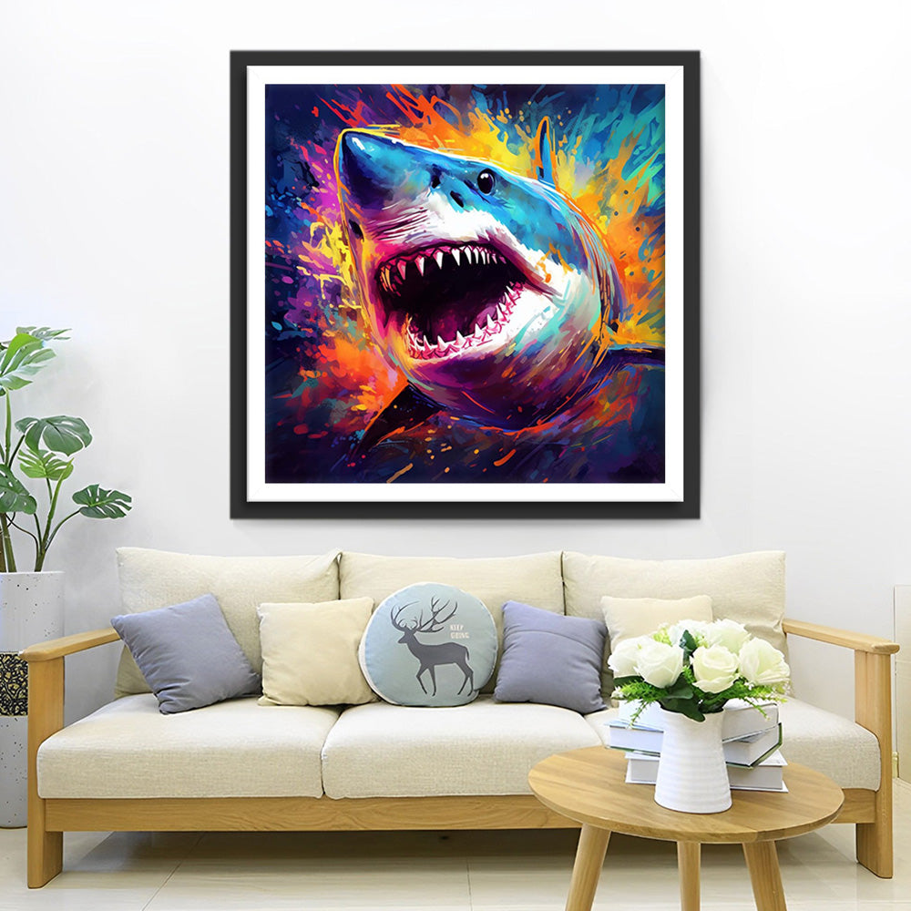 Wilder Hai Diamond Painting