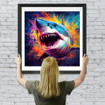 Wilder Hai Diamond Painting