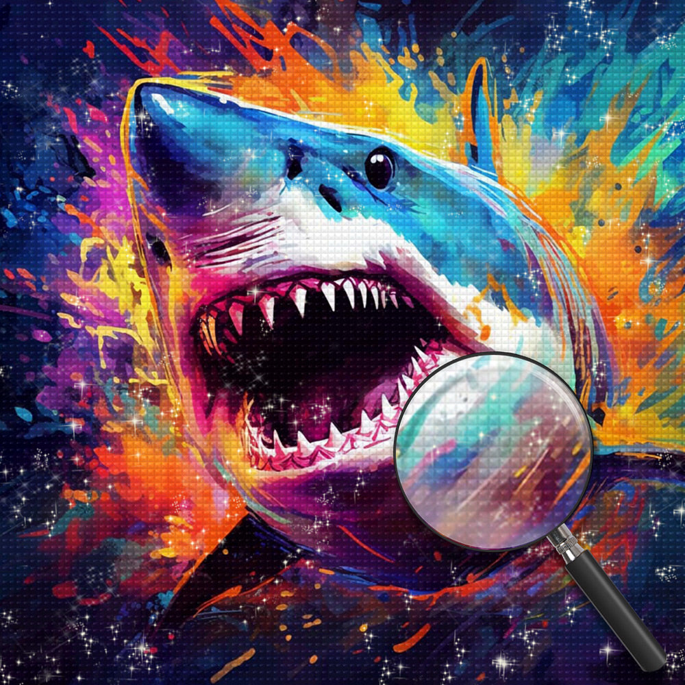 Wilder Hai Diamond Painting