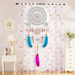 Wunderschöner Mandala-Traumfänger 2D flache Hängedekoration Diamond Painting Sets