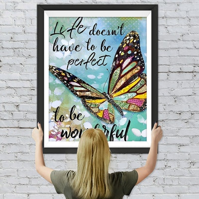 Wunderschöner Schmetterling Diamond Painting