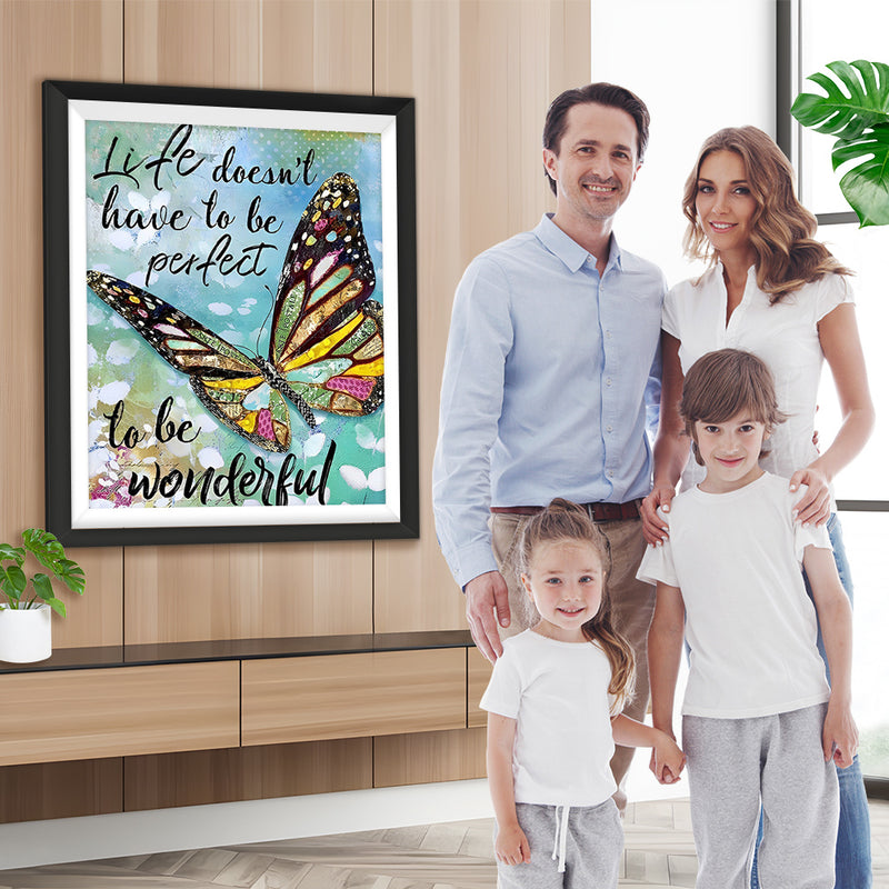 Wunderschöner Schmetterling Diamond Painting