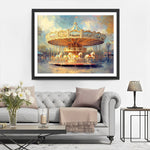 Wunderschönes Karussell Diamond Painting