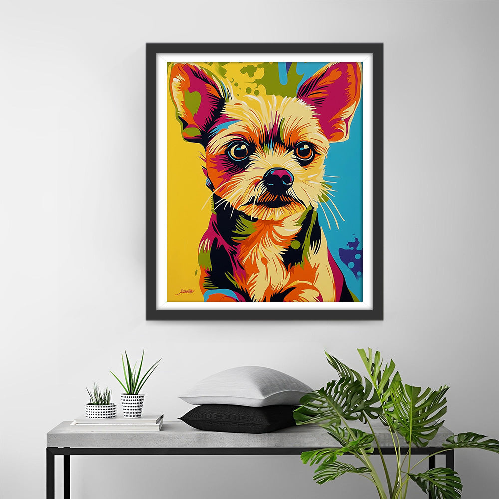 Yorkshire Terrier Diamond Painting