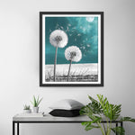 Zwei verstreute Löwenzähne Diamond Painting