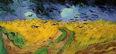 Van Gogh, Krähen im Weizenfeld Diamond Painting