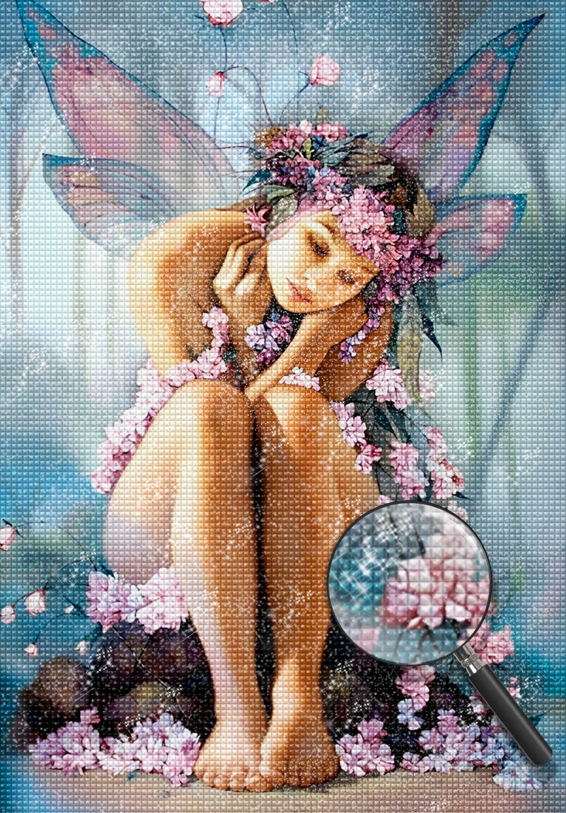 Libelle-Fee Diamond Painting