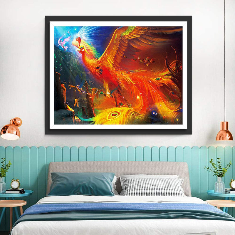 Vögel und Phönix Diamond Painting