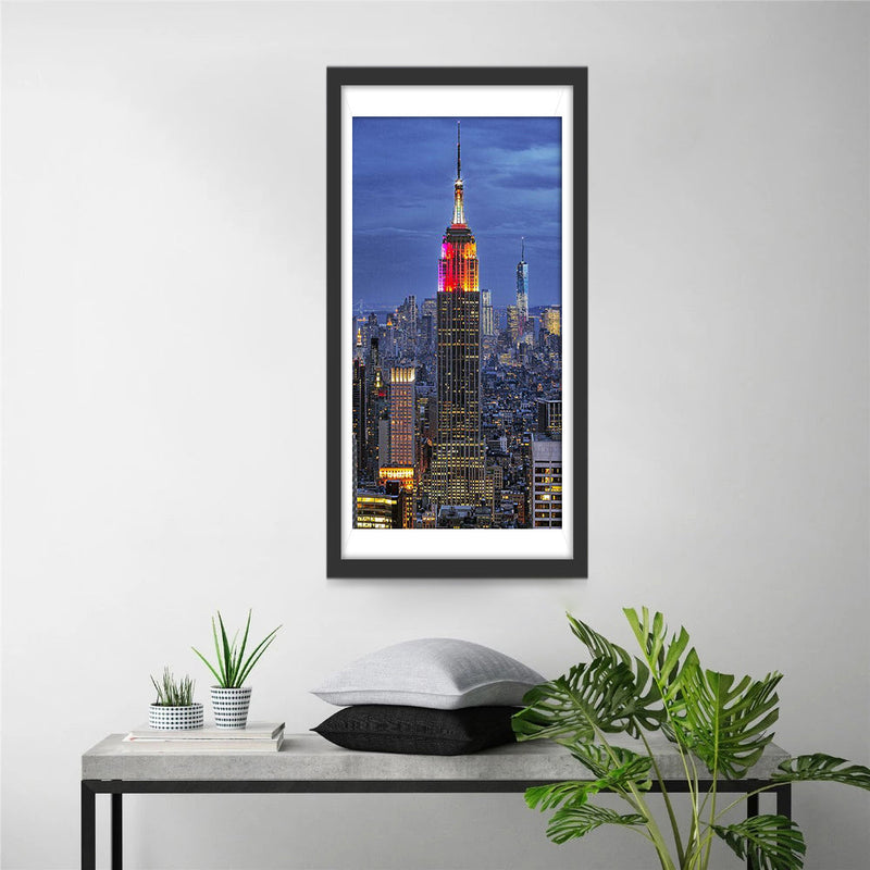 Empire State Building in New York Diamond Painting