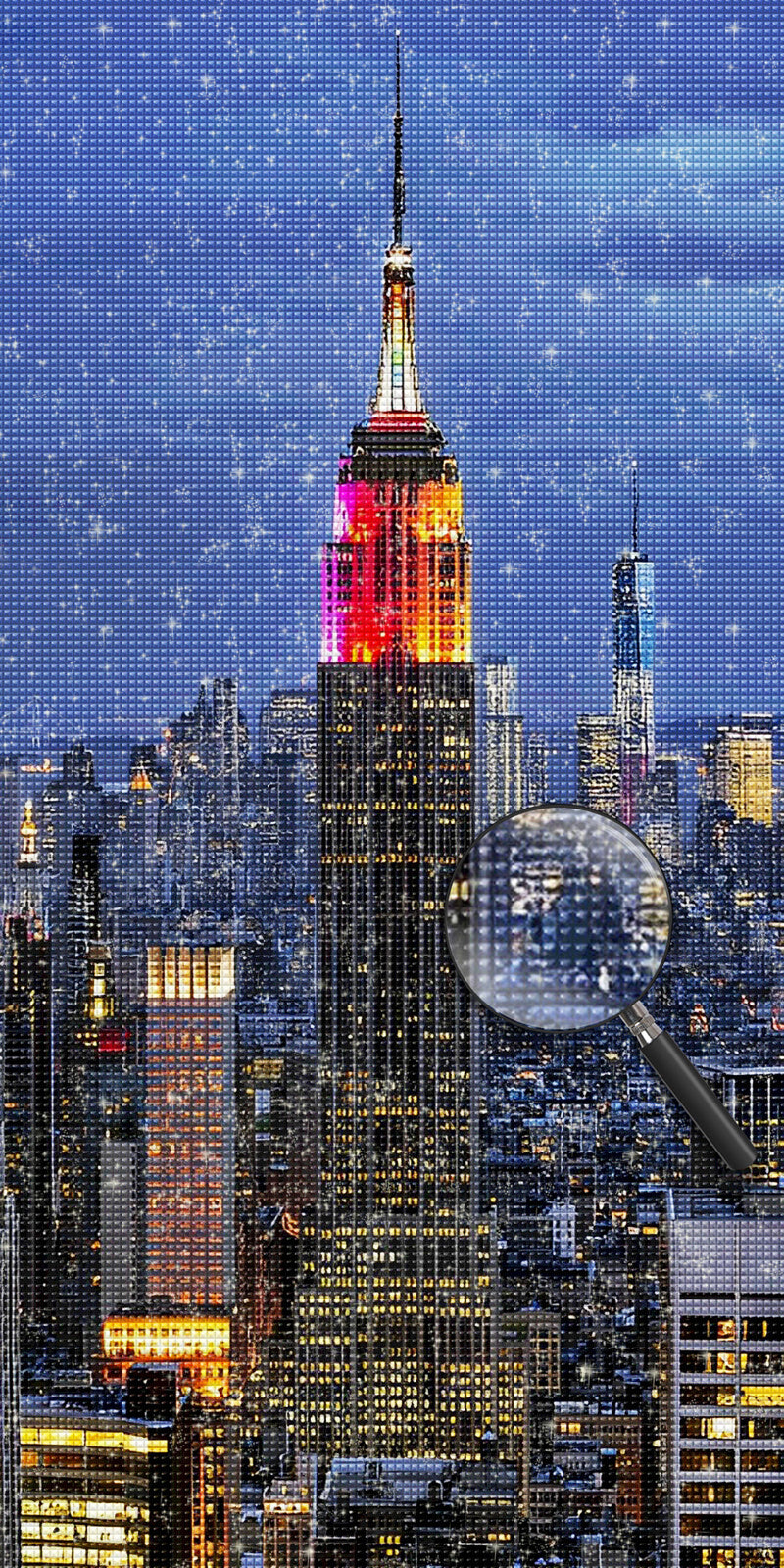 Empire State Building in New York Diamond Painting