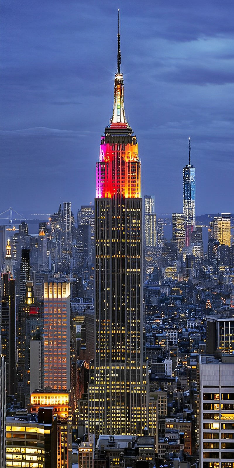 Empire State Building in New York Diamond Painting