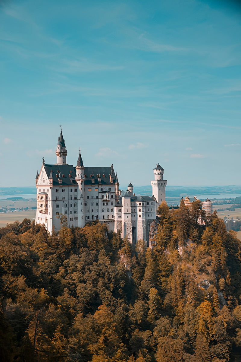 Schloss Neuschwanstein im Herbst Diamond Painting