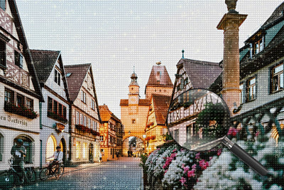 Rothenburg, Deutschland Diamond Painting