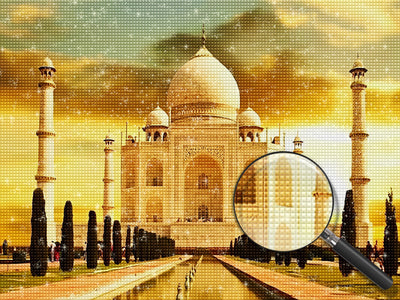 Heiliges Taj Mahal Diamond Painting