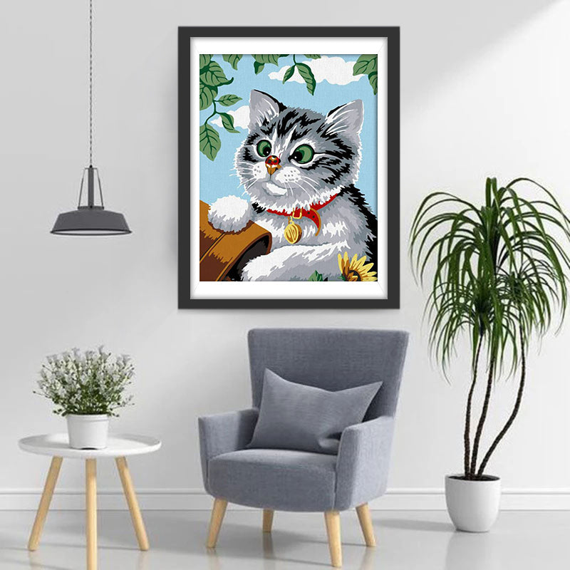 Süße Katze Diamond Painting