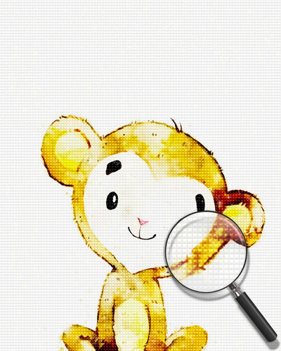 Cartoon Affe Diamond Painting