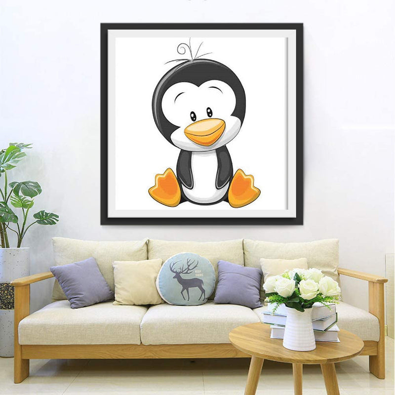 Cartoon Pinguin Diamond Painting