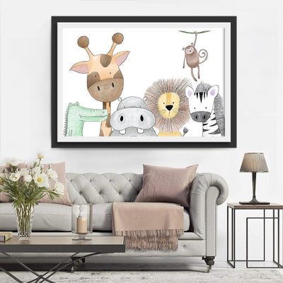 Cartoon Tiere Diamond Painting