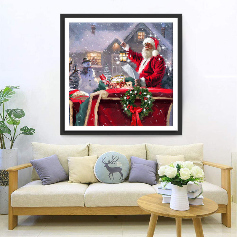 Weihnachtsmann Diamond Painting