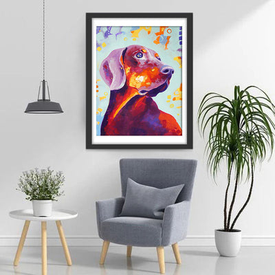 Hund Diamond Painting