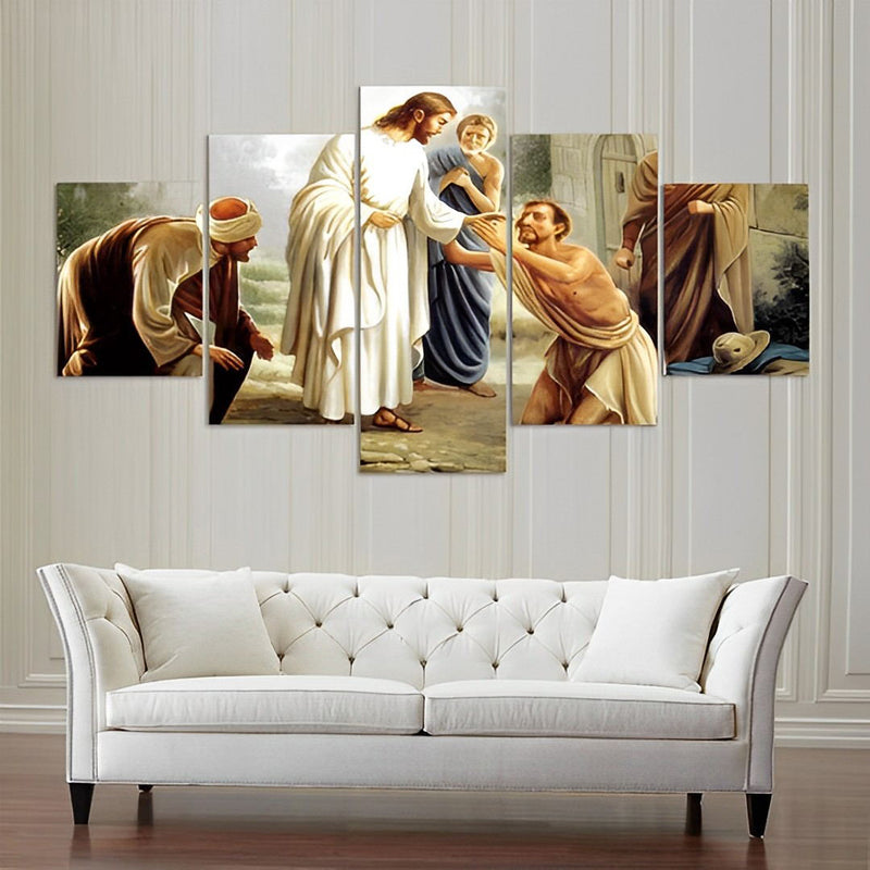 Jesus Diamond Painting 5 teilig