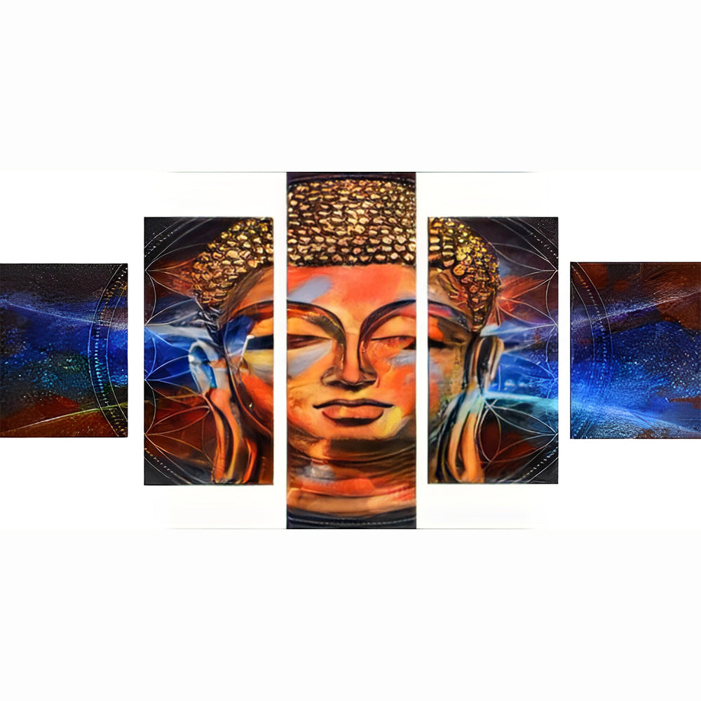 Buddha Diamond Painting 5 teilig