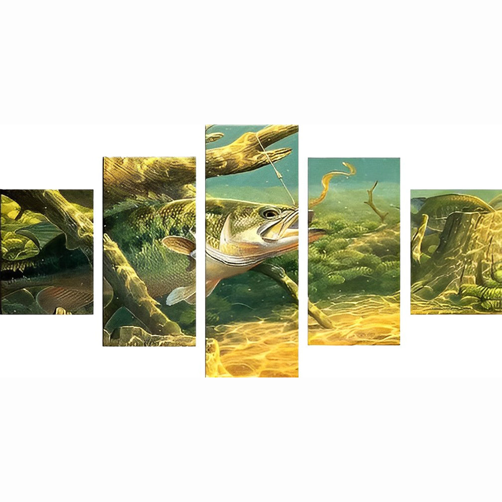 Fisch Diamond Painting 5 teilig
