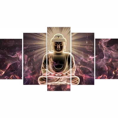 Buddha Diamond Painting 5 teilig