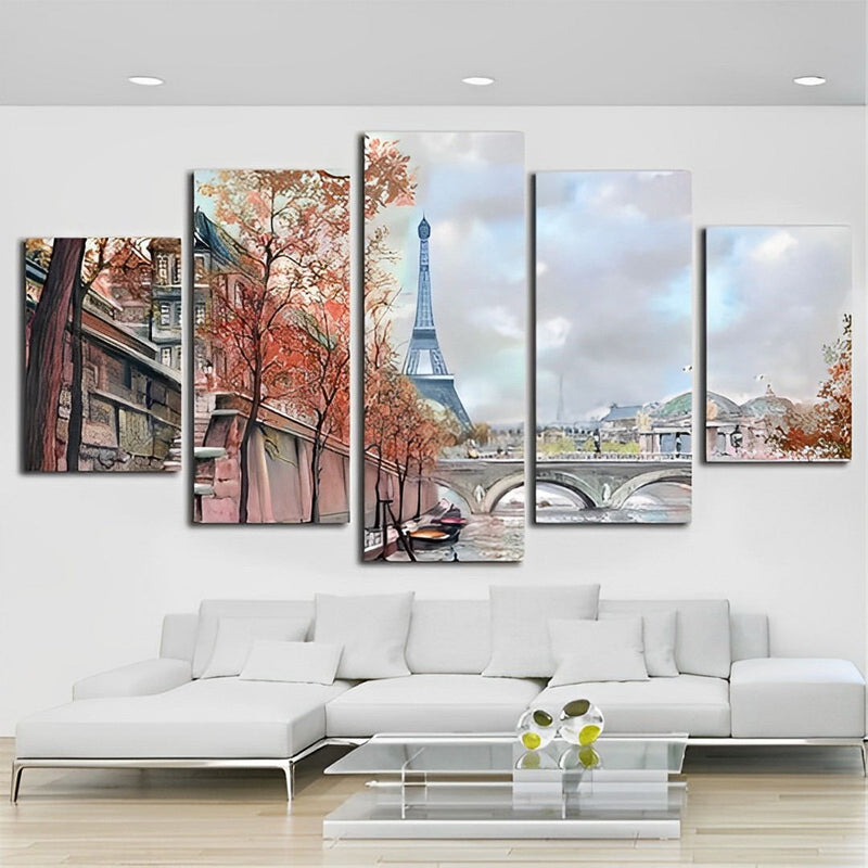 Paris Diamond Painting 5 teilig