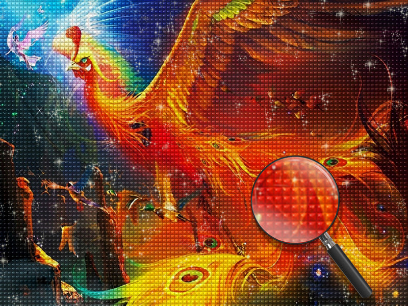 Vögel und Phönix Diamond Painting