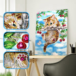 Katze Speziell Geformter Diamond Painting Set DPCATH001