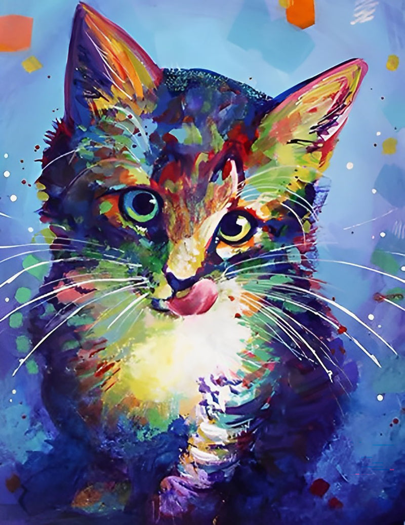 Süße Katze Diamond Painting