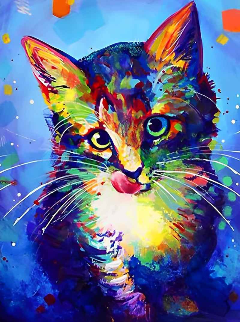 Süße Katze Diamond Painting