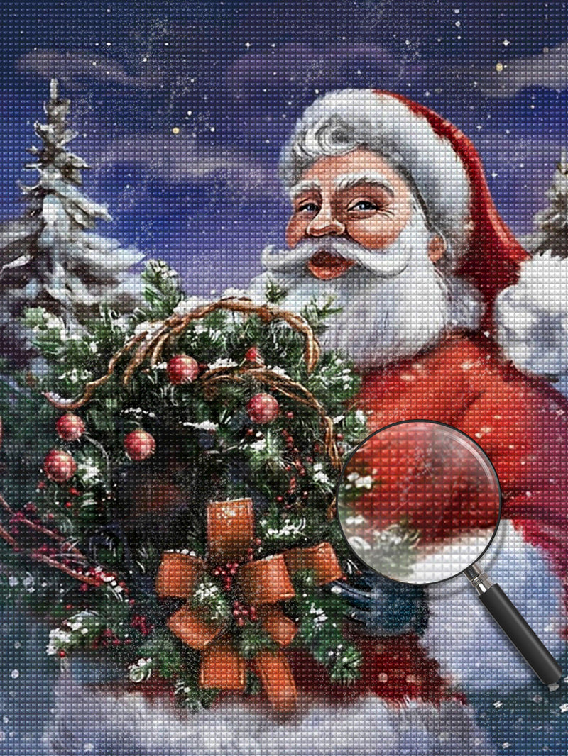 Weihnachtsmann Diamond Painting