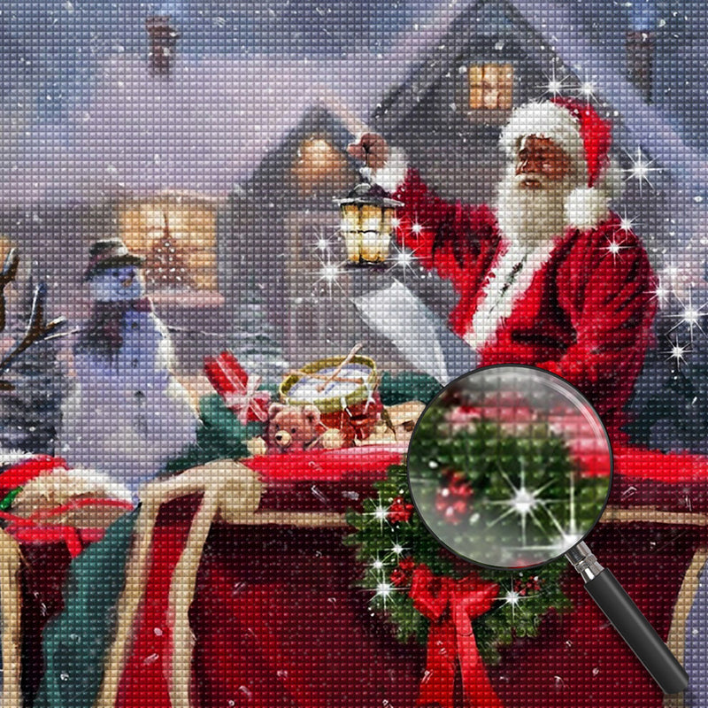 Weihnachtsmann Diamond Painting