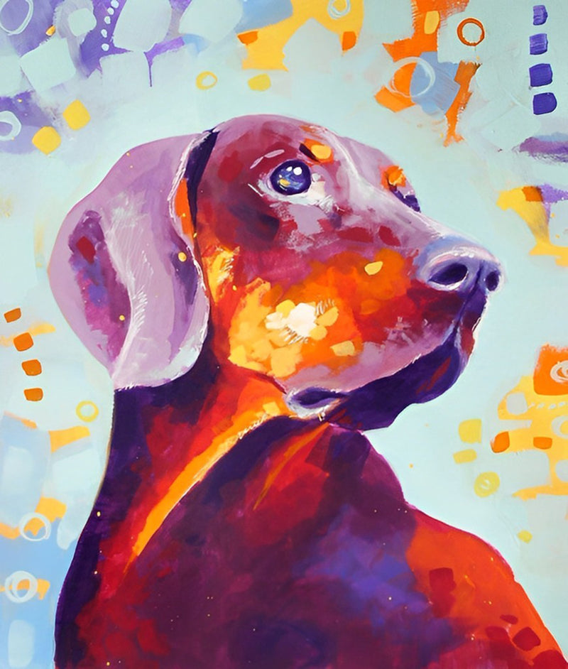 Hund Diamond Painting