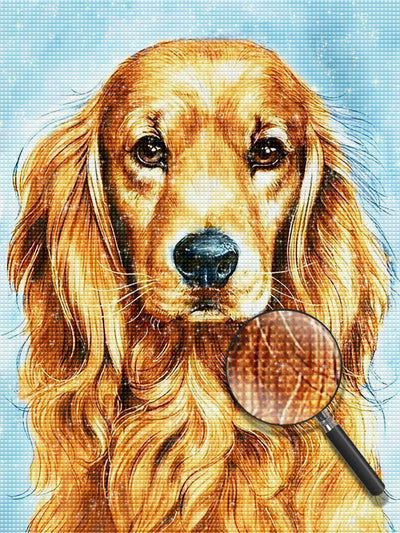 Golden Retriever Diamond Painting