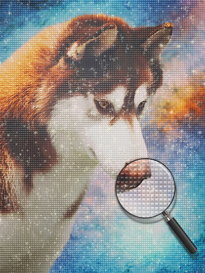 Husky Diamond Painting