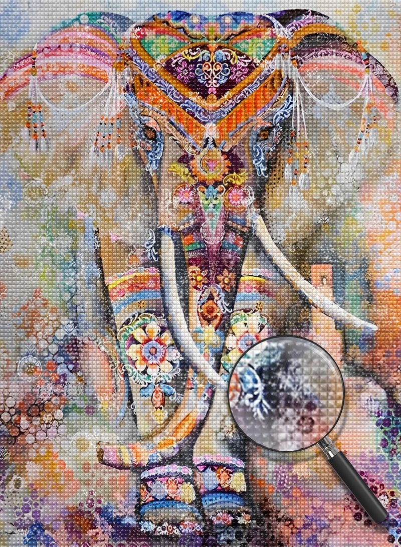 Elefantenkönig Diamond Painting