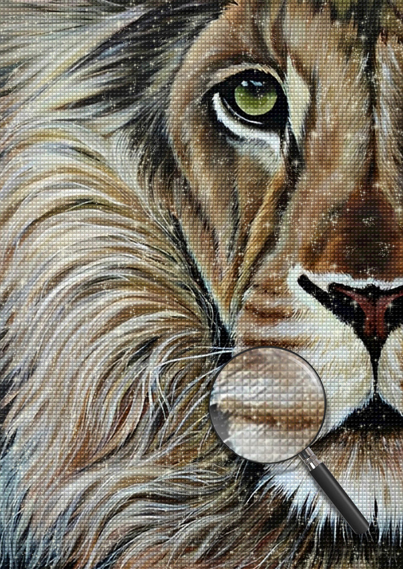 Löwe Diamond Painting