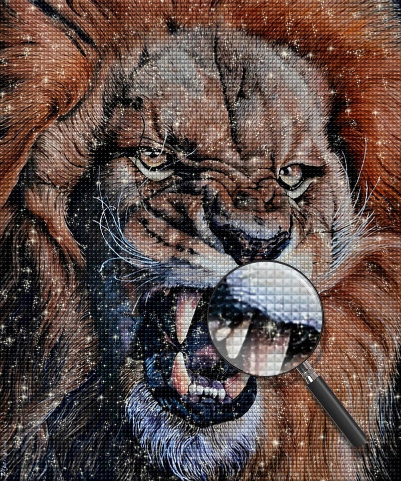 Löwe Diamond Painting