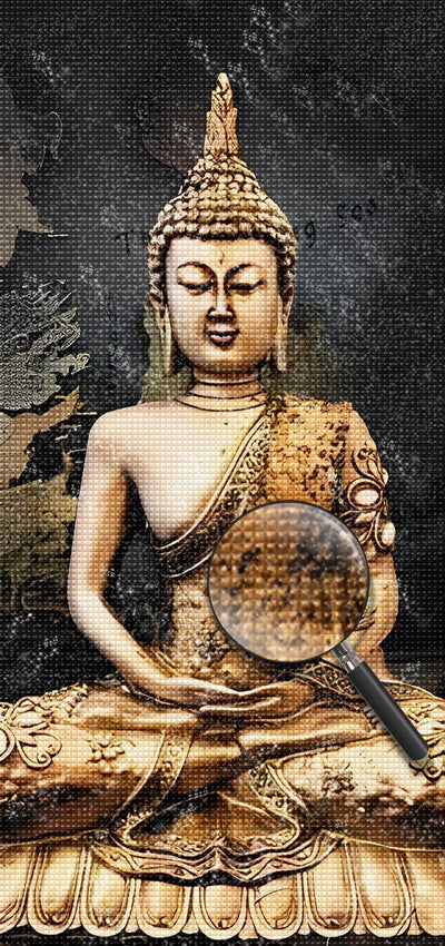 Goldener Buddha Diamond Painting